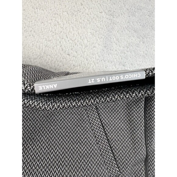 NWT Chicos Black So Slimming 360 Juliet Slim Leg Ankle Pants Chicos Sz 00T US 2T - Picture 6 of 7